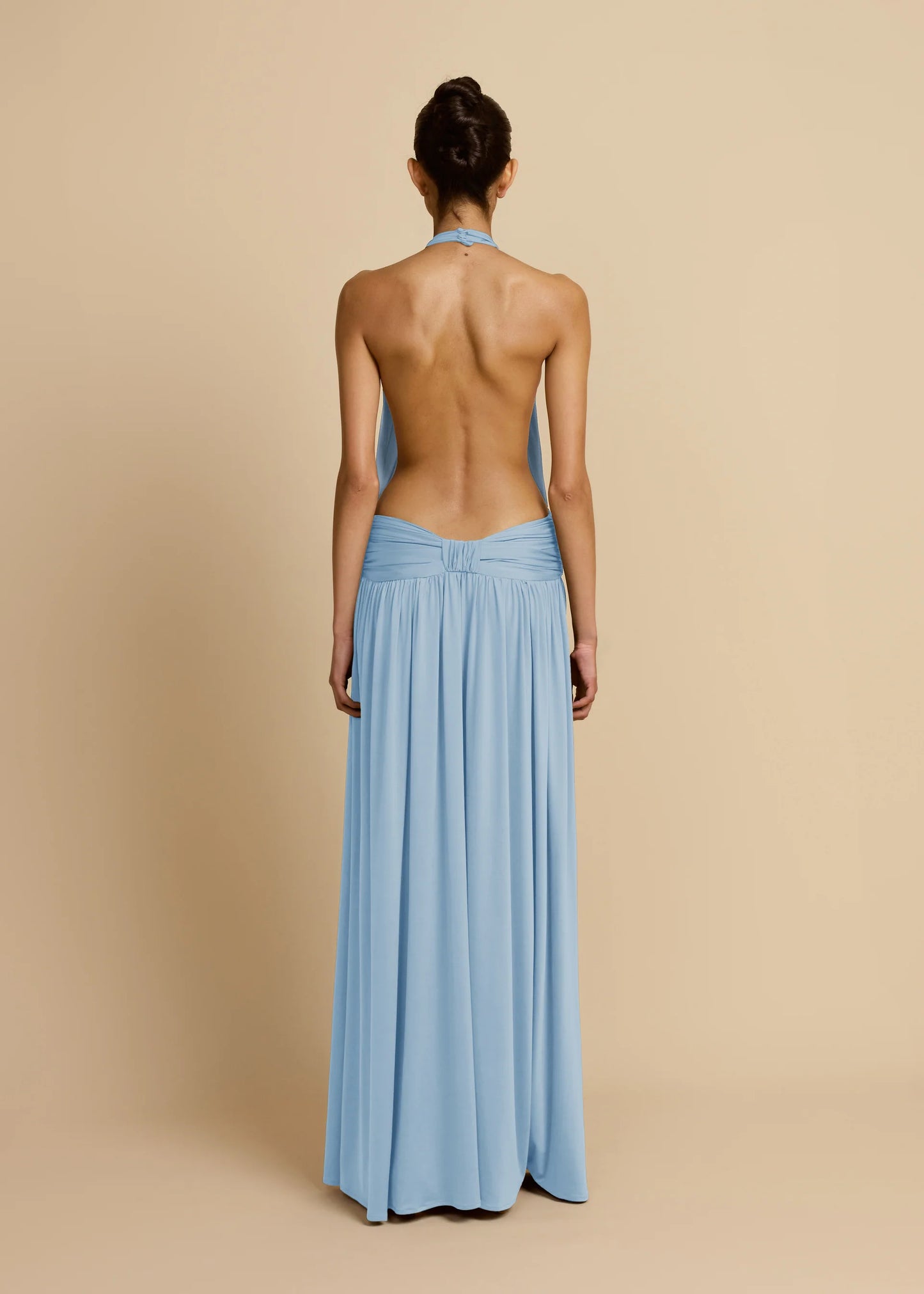 BLUE SANTINA DRESS