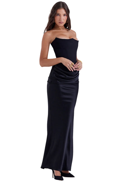 BLACK PERSEPHONE DRESS