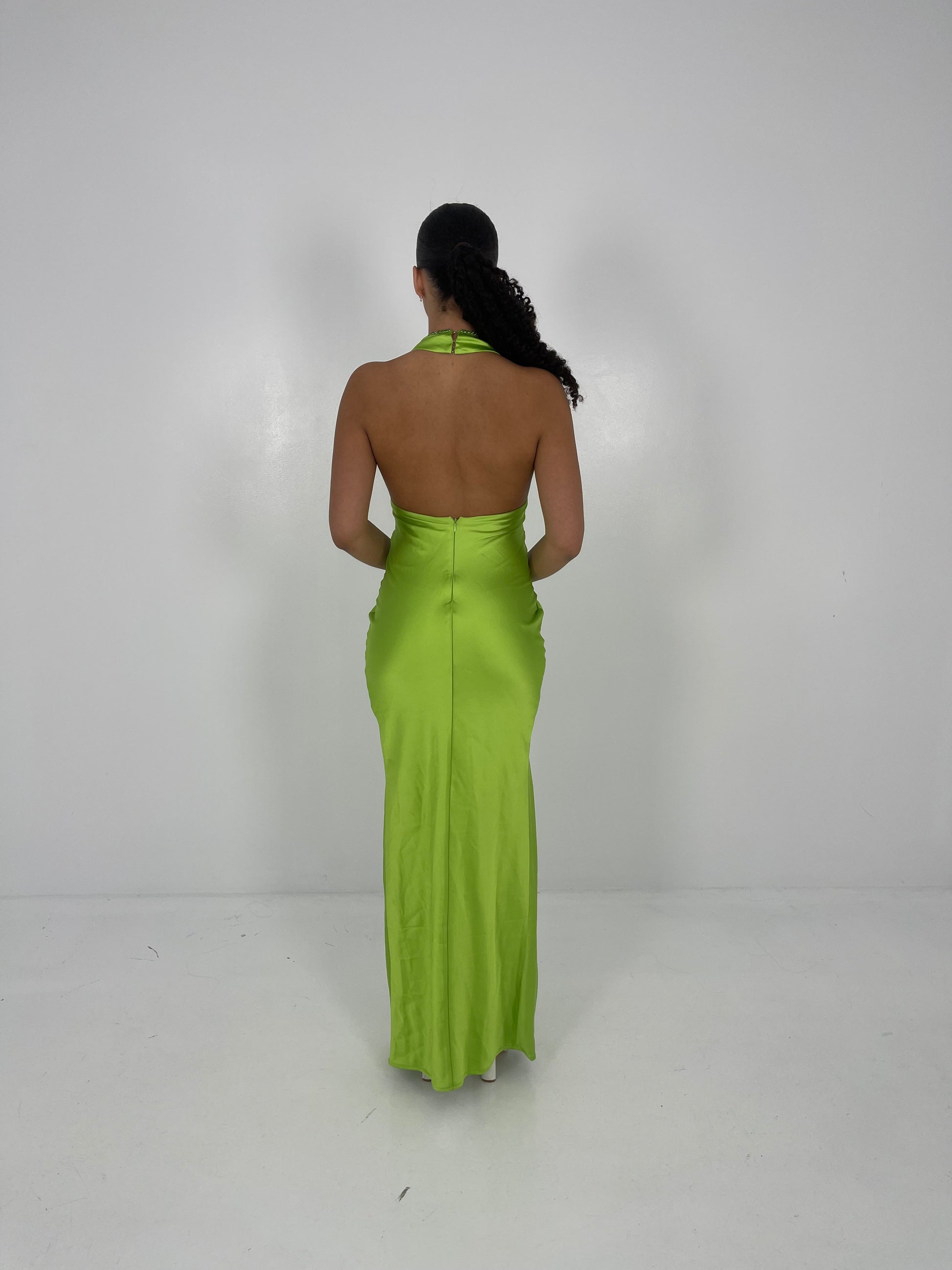 PEAR HALTER GOWN PEAR HALTER GOWN