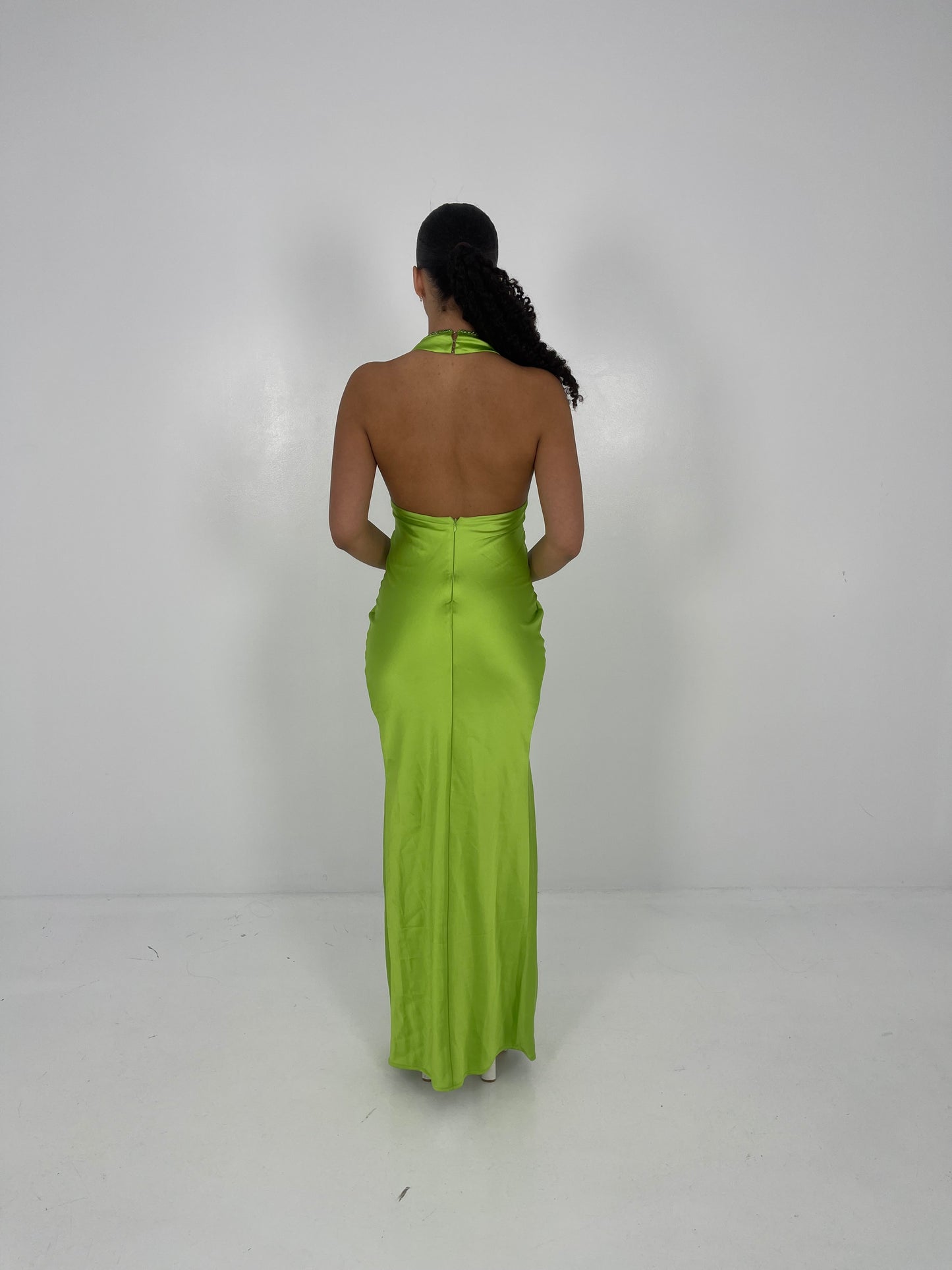 PEAR HALTER GOWN