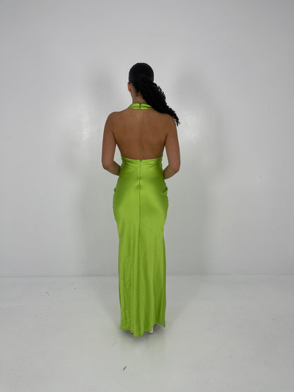 PEAR HALTER GOWN - SALE