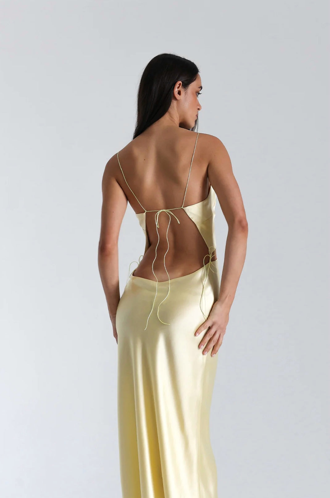 LEMON IRIS GOWN