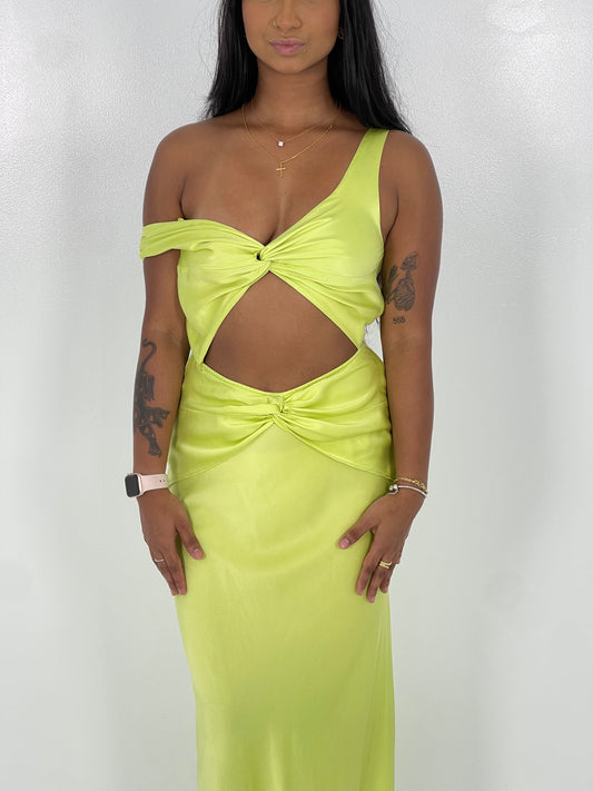 LIME TAMIKA GOWN