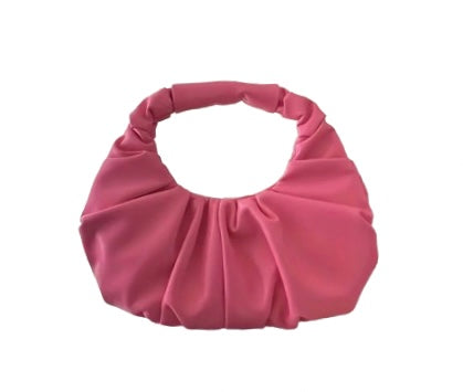 RUCHED MINI BAG - PINK