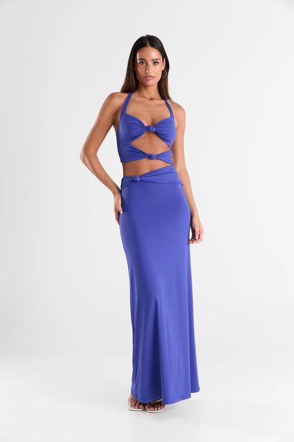 COBALT ORALIA DRESS - SALE