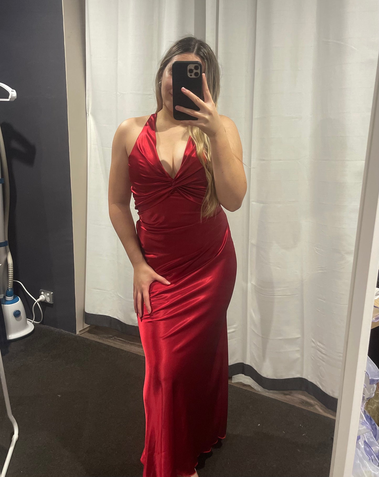 RED GODDESS GOWN