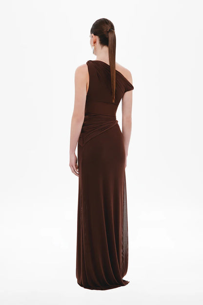 ESPRESSO SISAL MESH DRESS