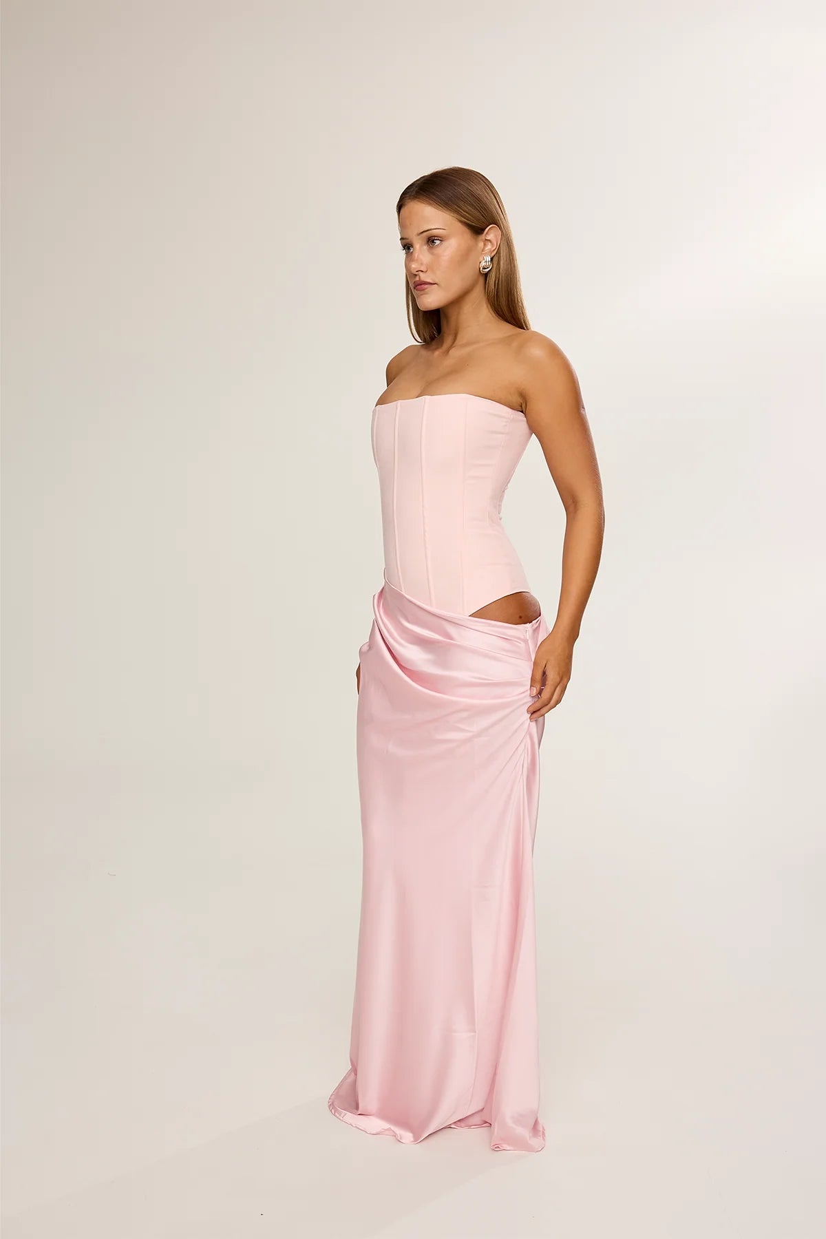 PINK HUXLEY GOWN