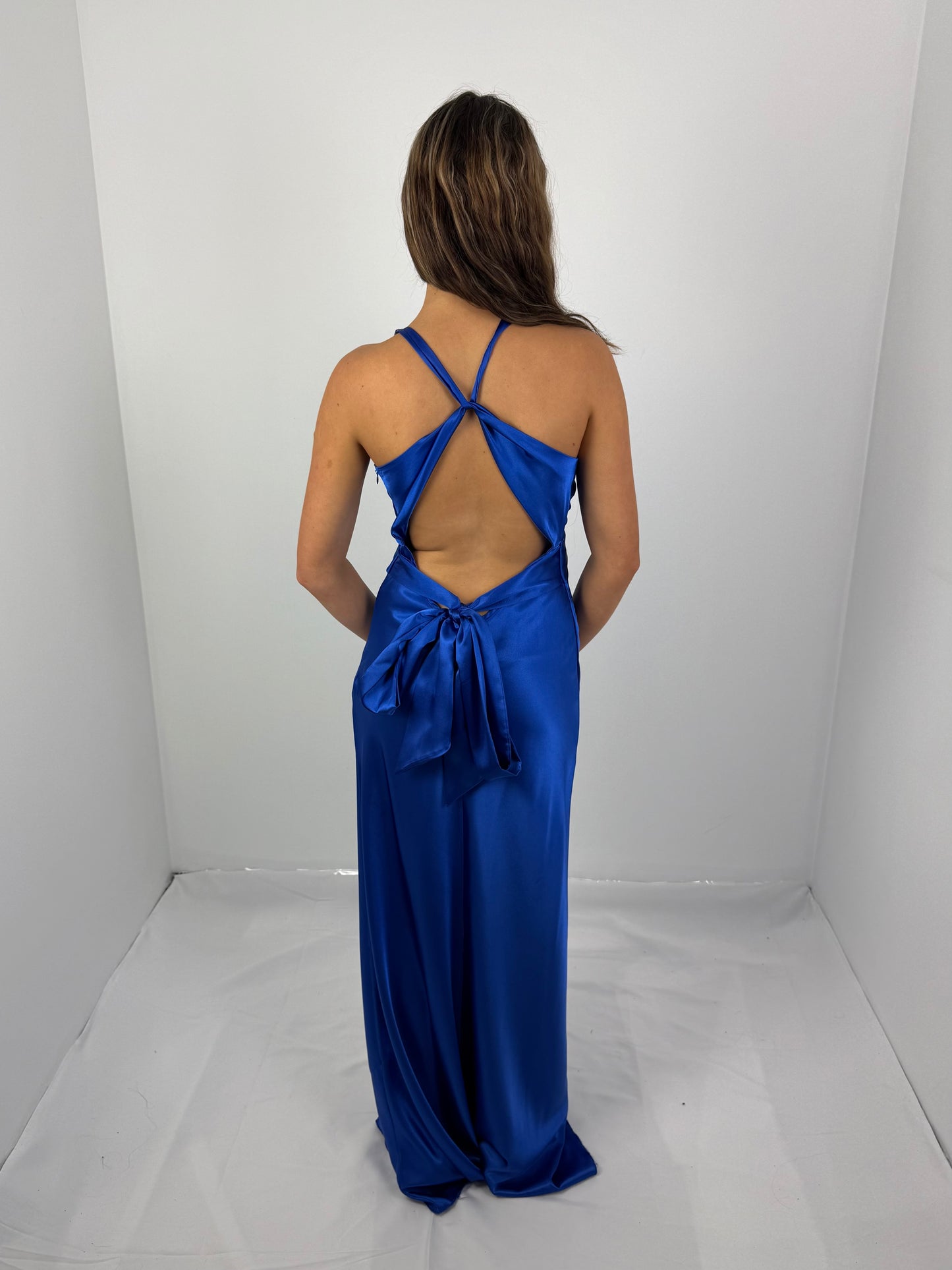 COBALT BLUE GODDESS GOWN