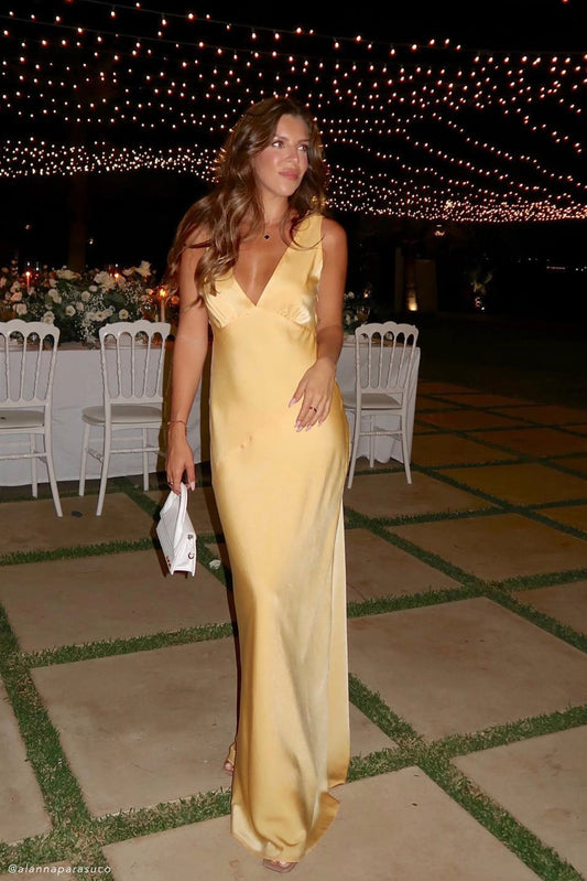 NADIA SATIN MAXI