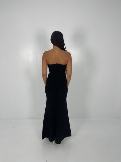 BLACK SARA GOWN