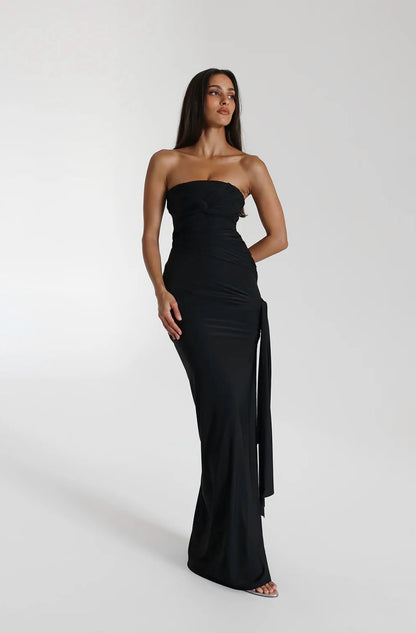 BLACK MIRANDA GOWN