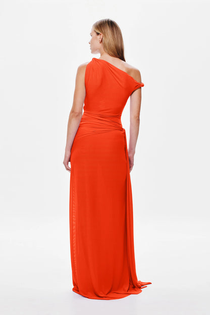 CHILLI SISAL MESH DRESS