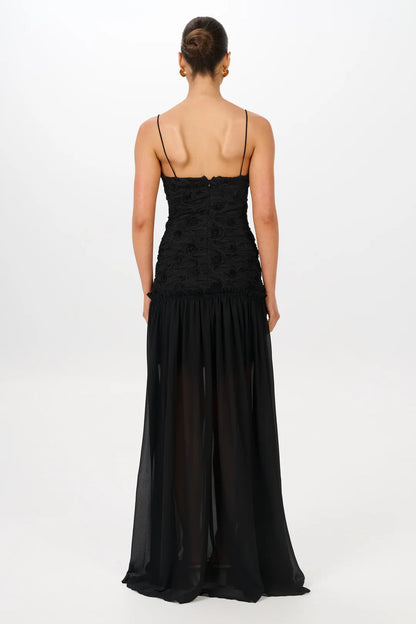BLACK RENATA DRESS