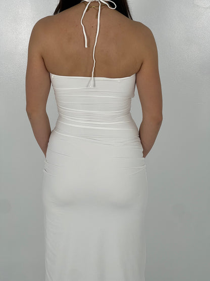 WHITE VERANERA DRESS