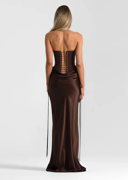 ESPRESSO EVELYN MAXI SKIRT