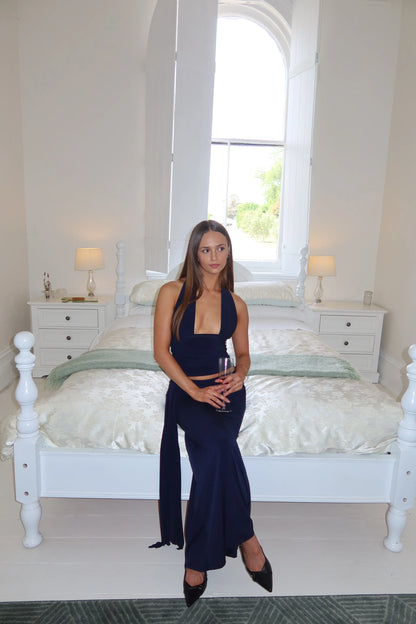 NAVY SOFIA SET