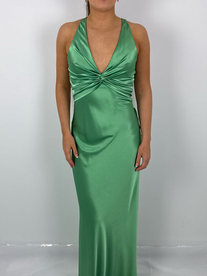 APPLE GREEN GODDESS GOWN