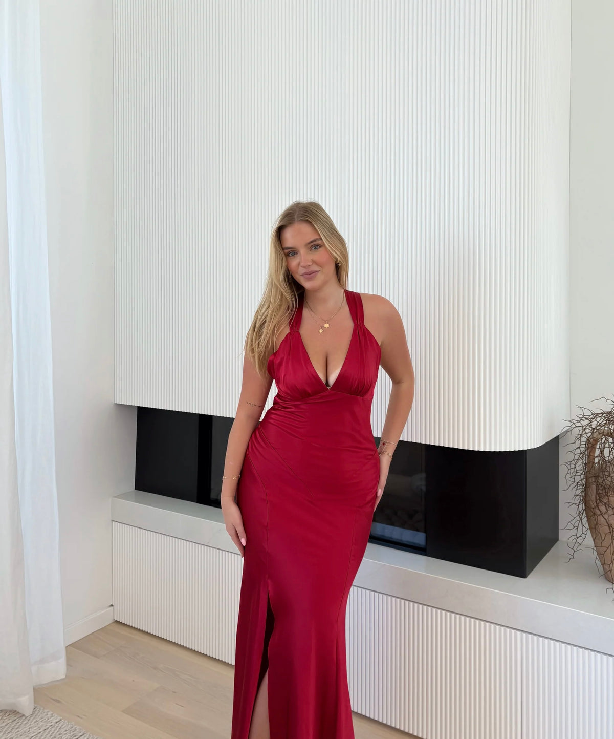RED ARIES GOWN - SALE