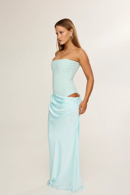 AQUA HUXLEY GOWN