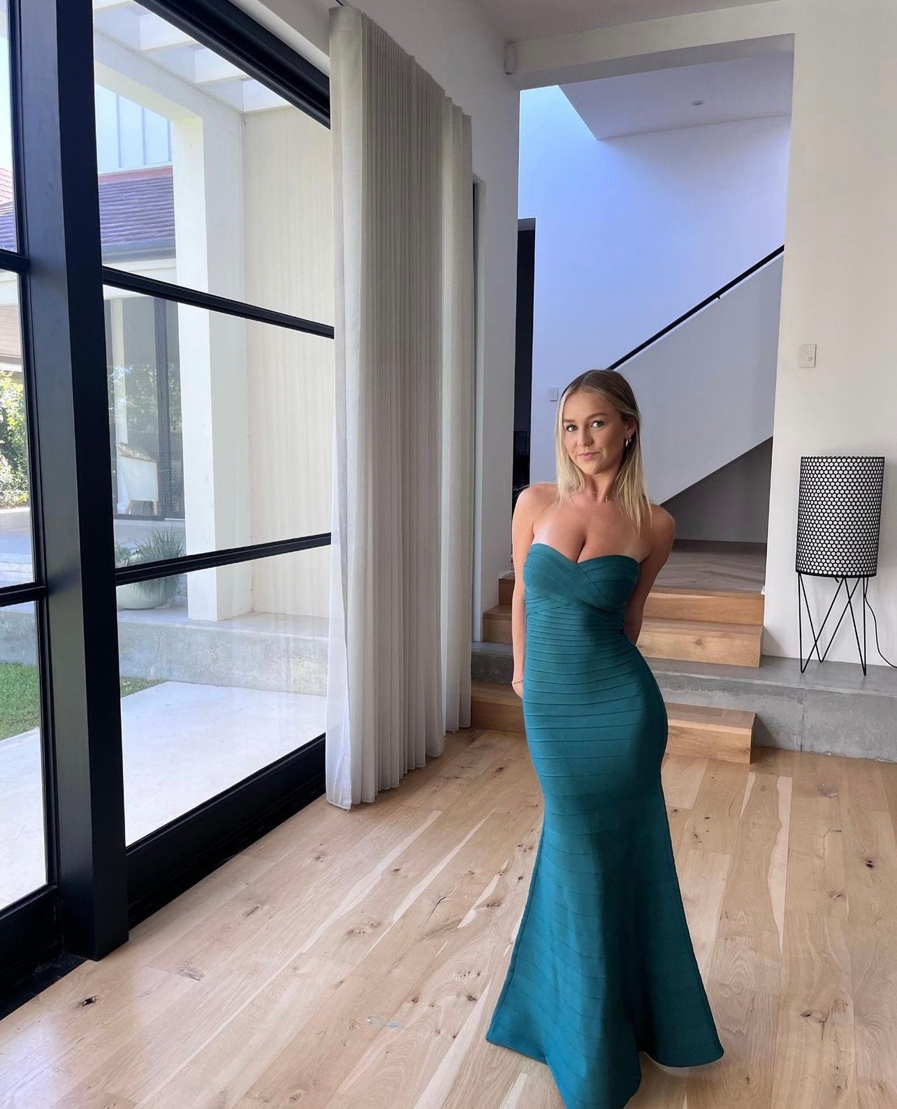 EMERALD SARA GOWN