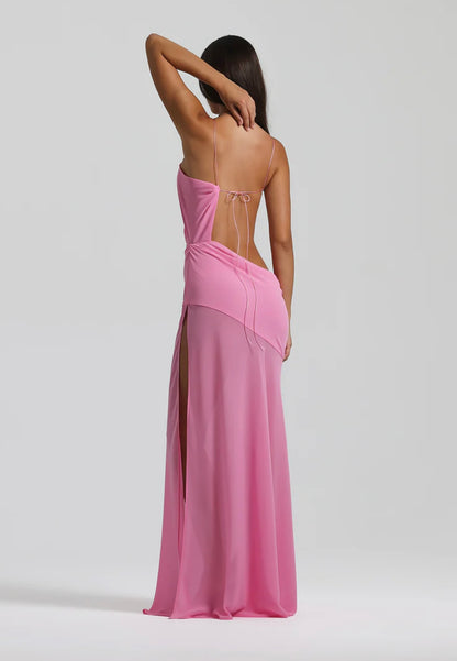 PINK DAHLIA DRESS
