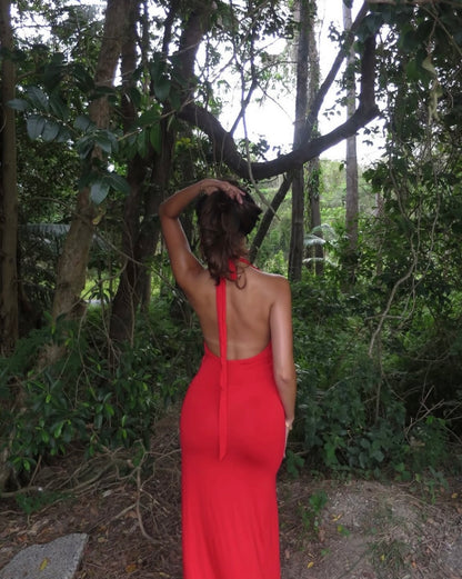WATERMELON GISELE DRESS