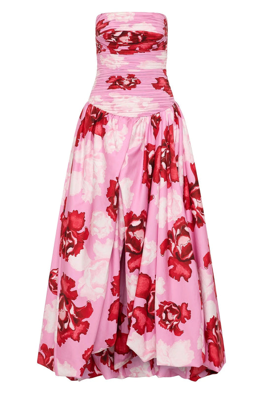 PINK BEHOLD MAXI DRESS