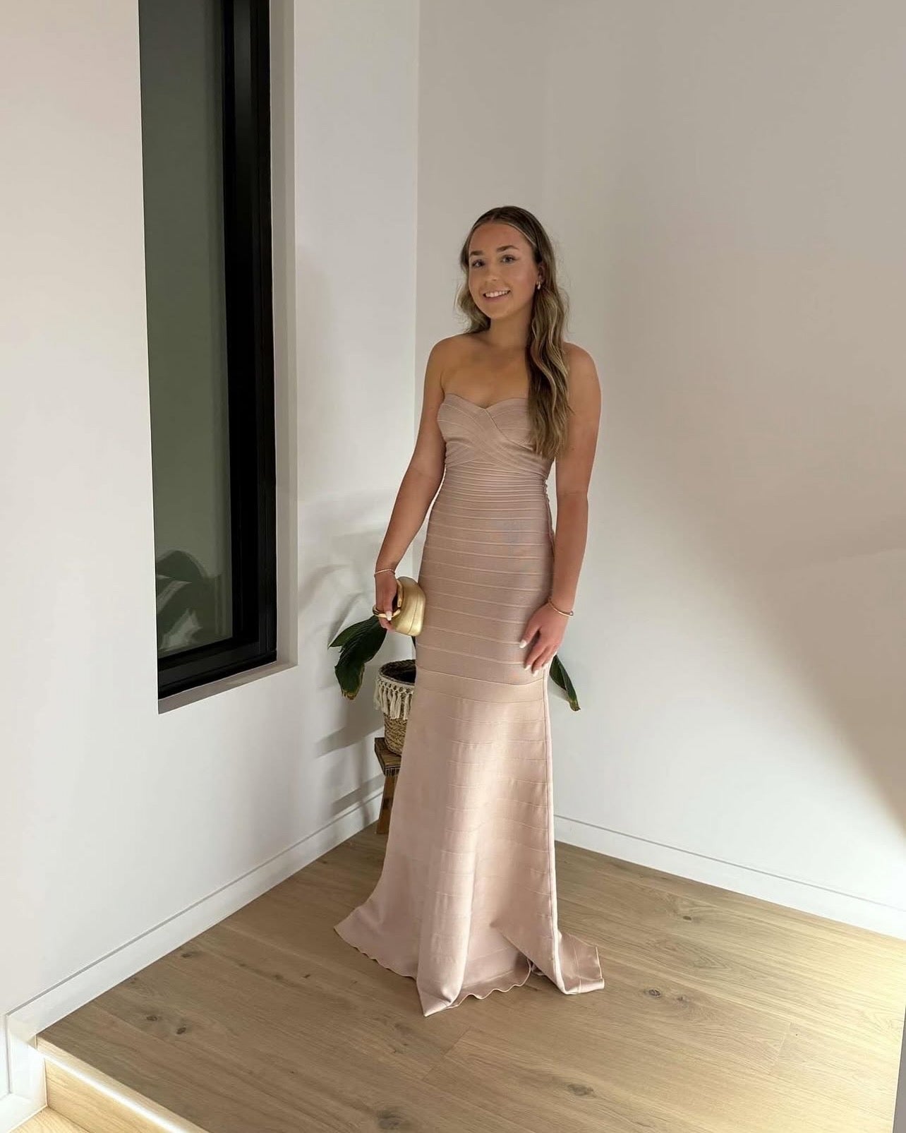 BLUSH SARA GOWN