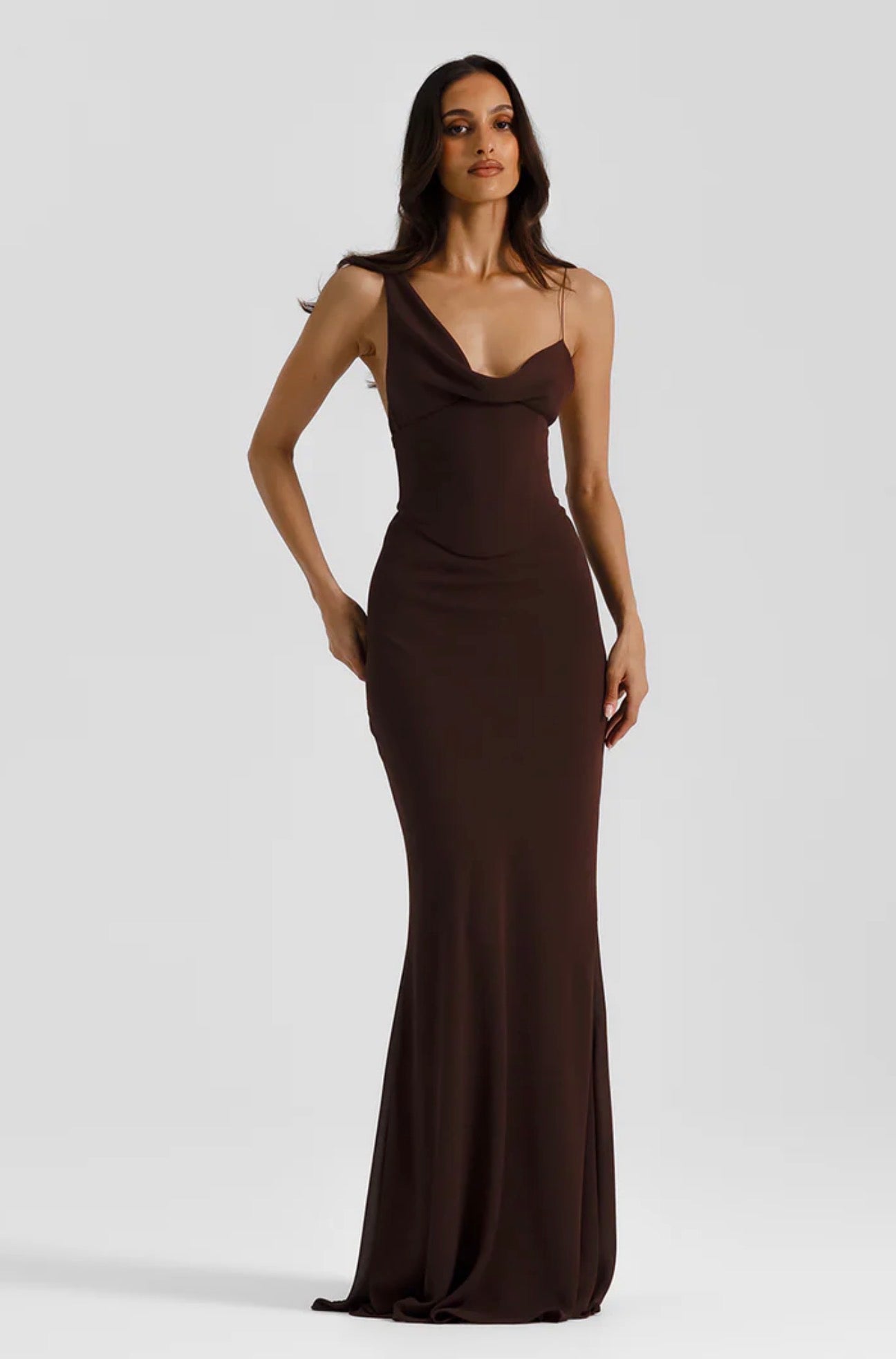 ESPRESSO HALLIE GOWN