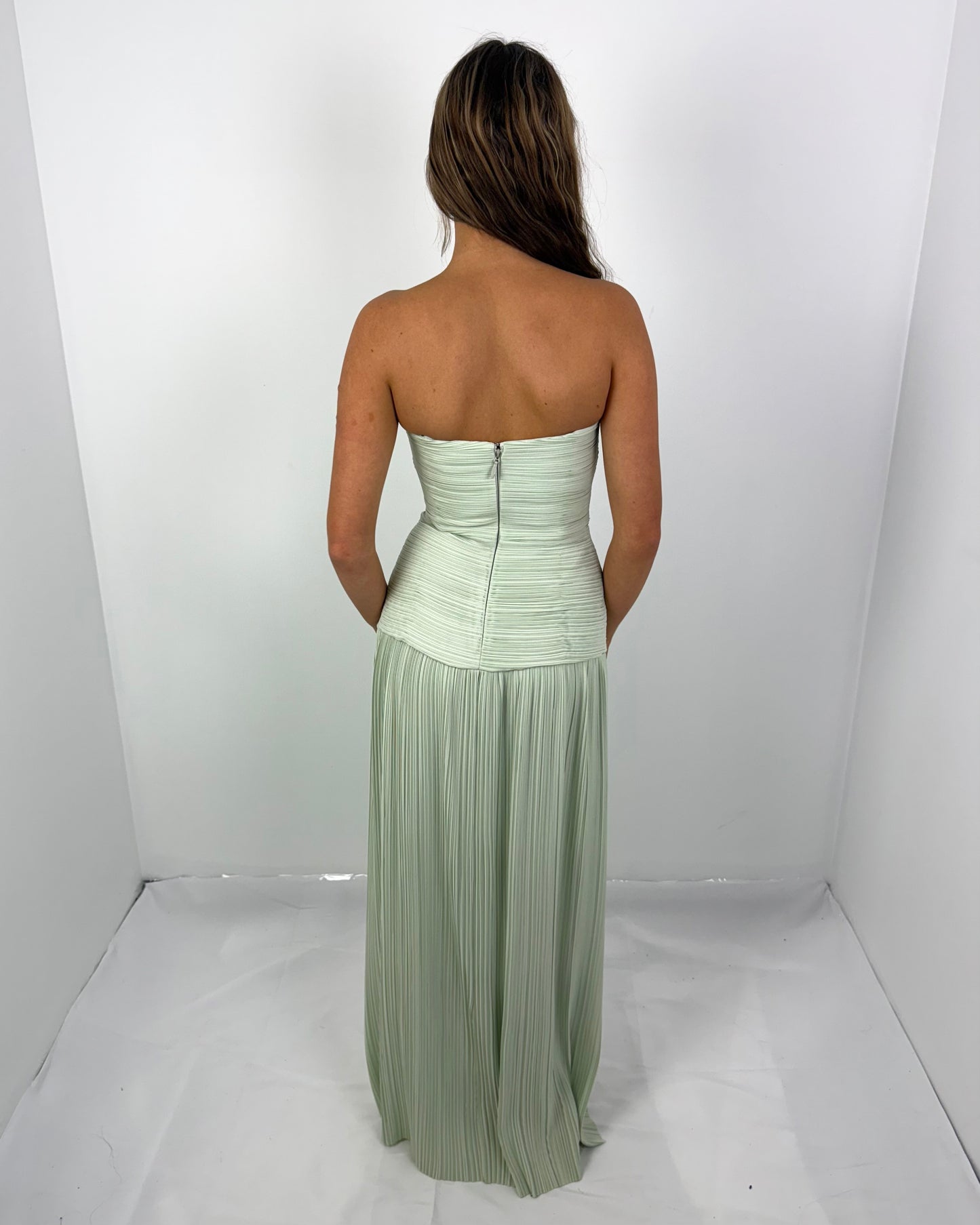 SAGE ROYAL DEBUT DRESS