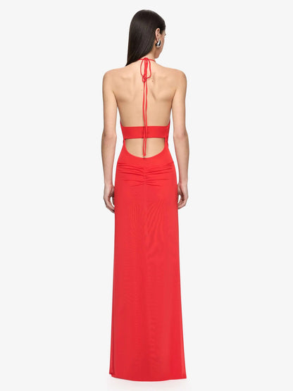 RED XANTHI DRESS