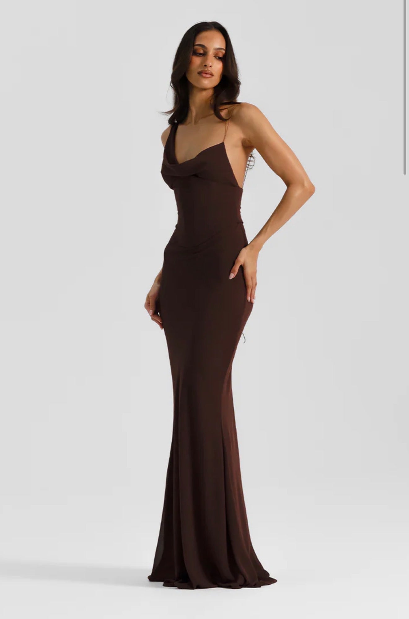 ESPRESSO HALLIE GOWN