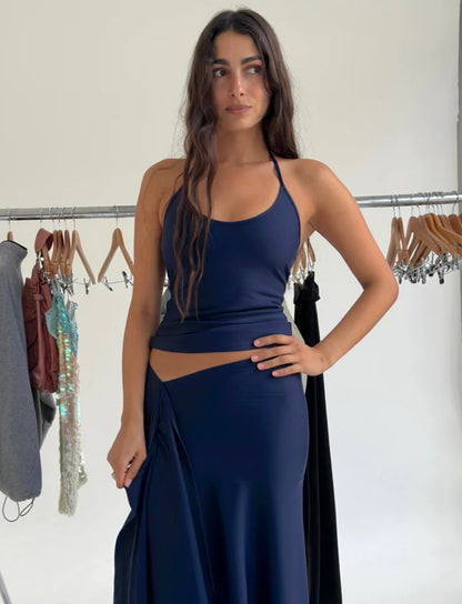 NAVY JEMIMA SET