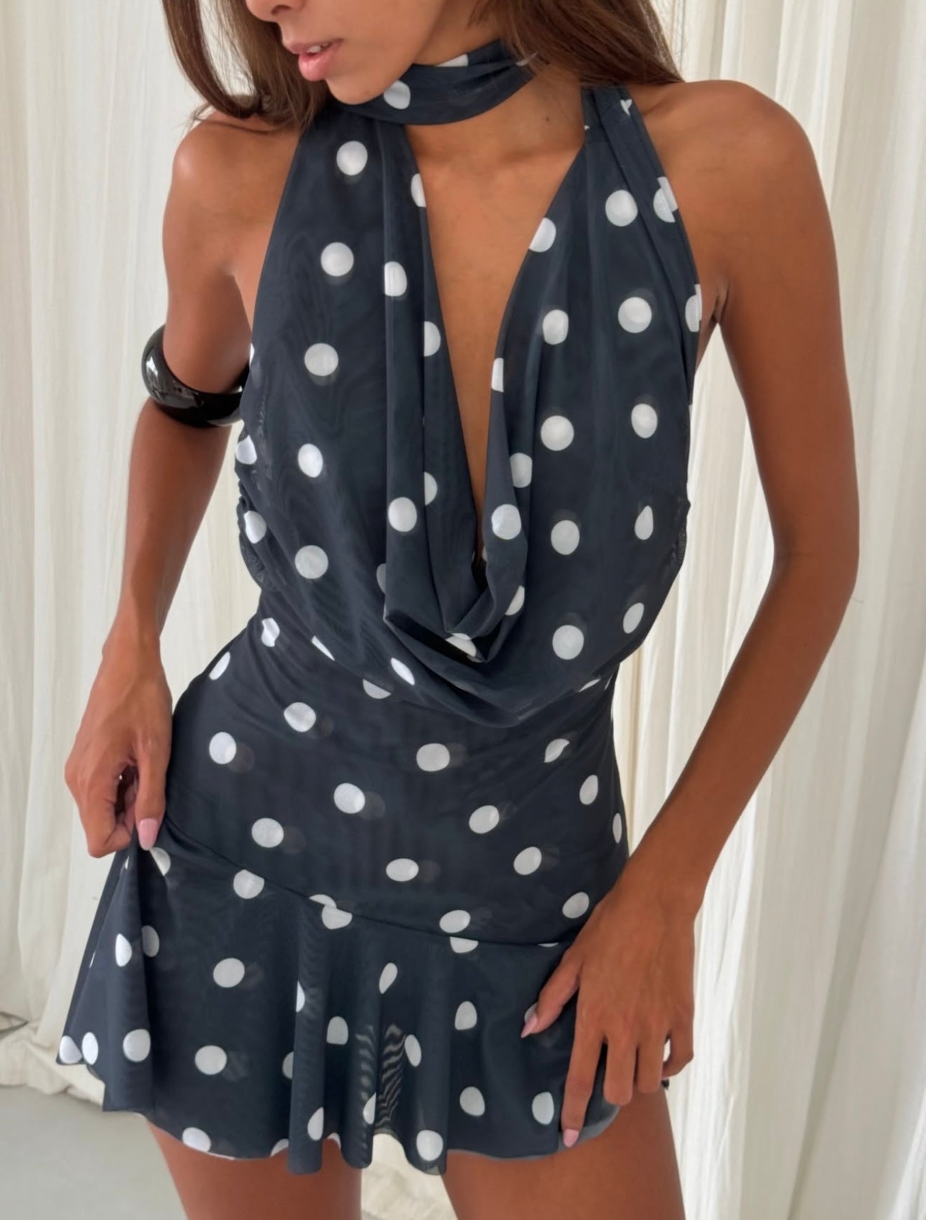 LUNARES POLKA DRESS