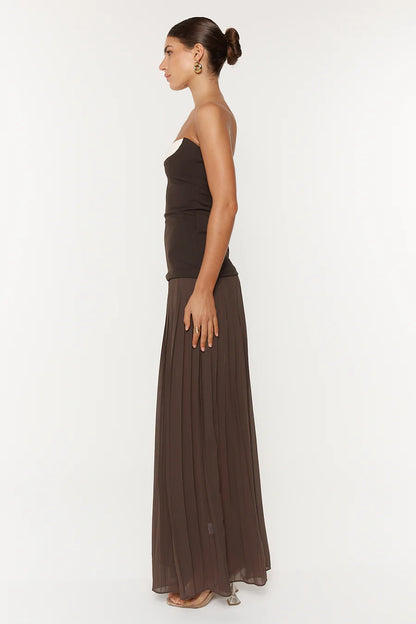 ESPRESSO NICOLETTE DRESS