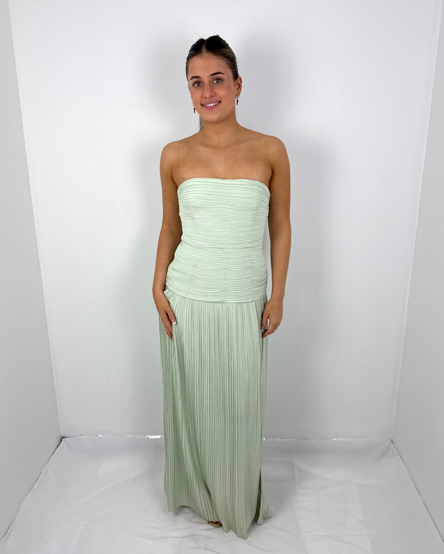 SAGE ROYAL DEBUT DRESS