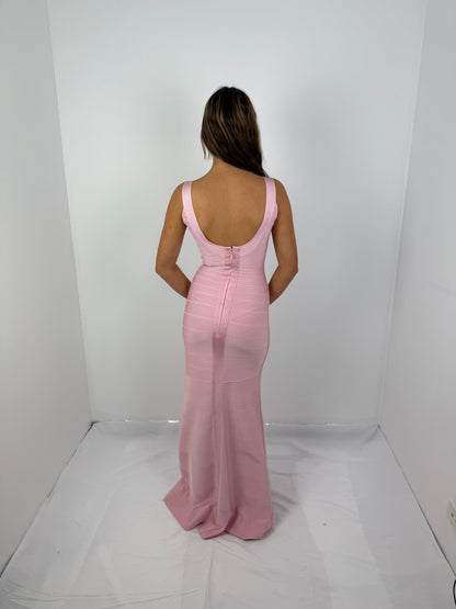 LIGHT PINK ELLEN BANDAGE GOWN