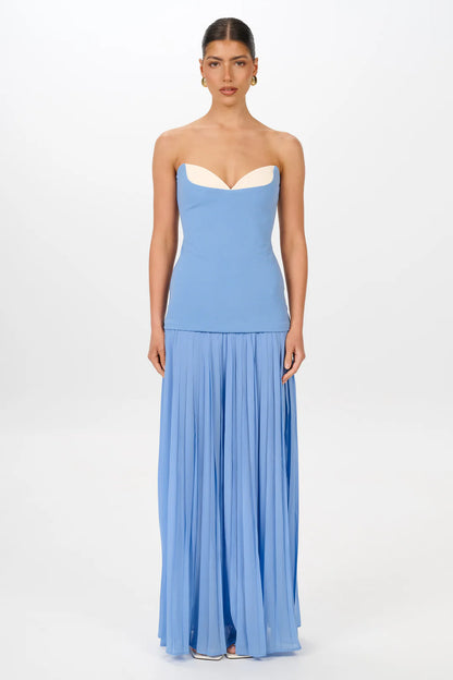 CORNFLOWER NICOLETTE DRESS