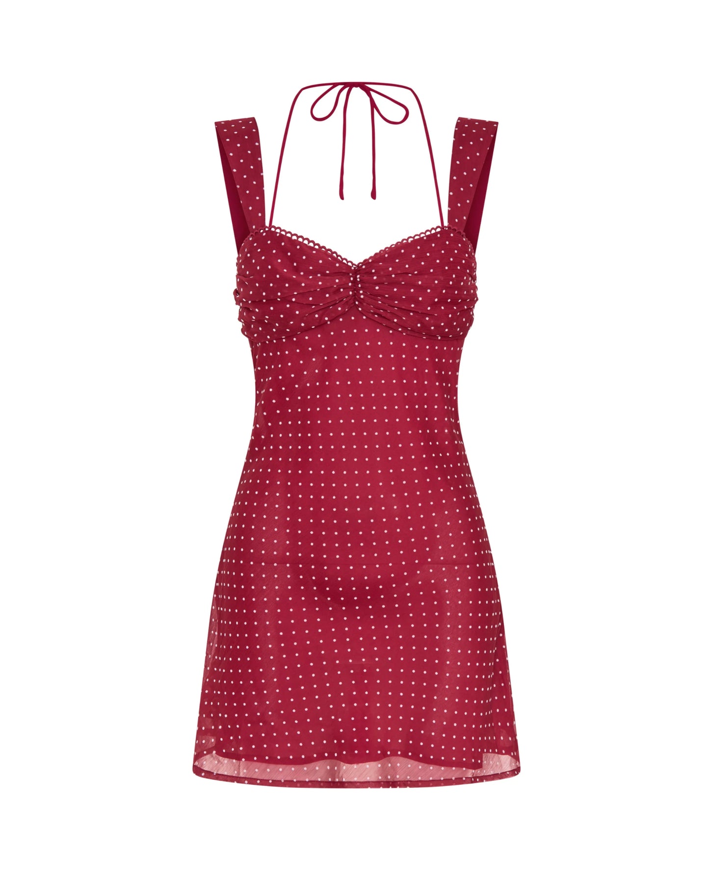 knee length dresses for ladies Light pink cotton mini dress, flutter sleeves, eyelet lace