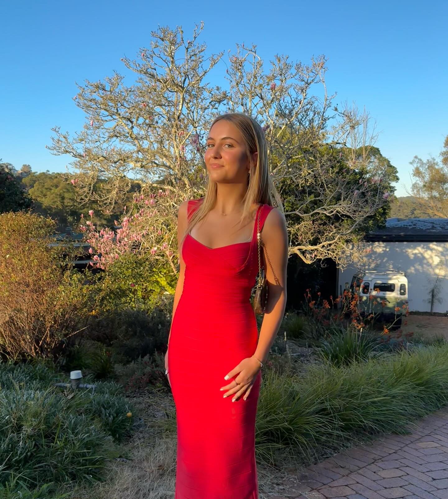 RED SWEETHEART GOWN