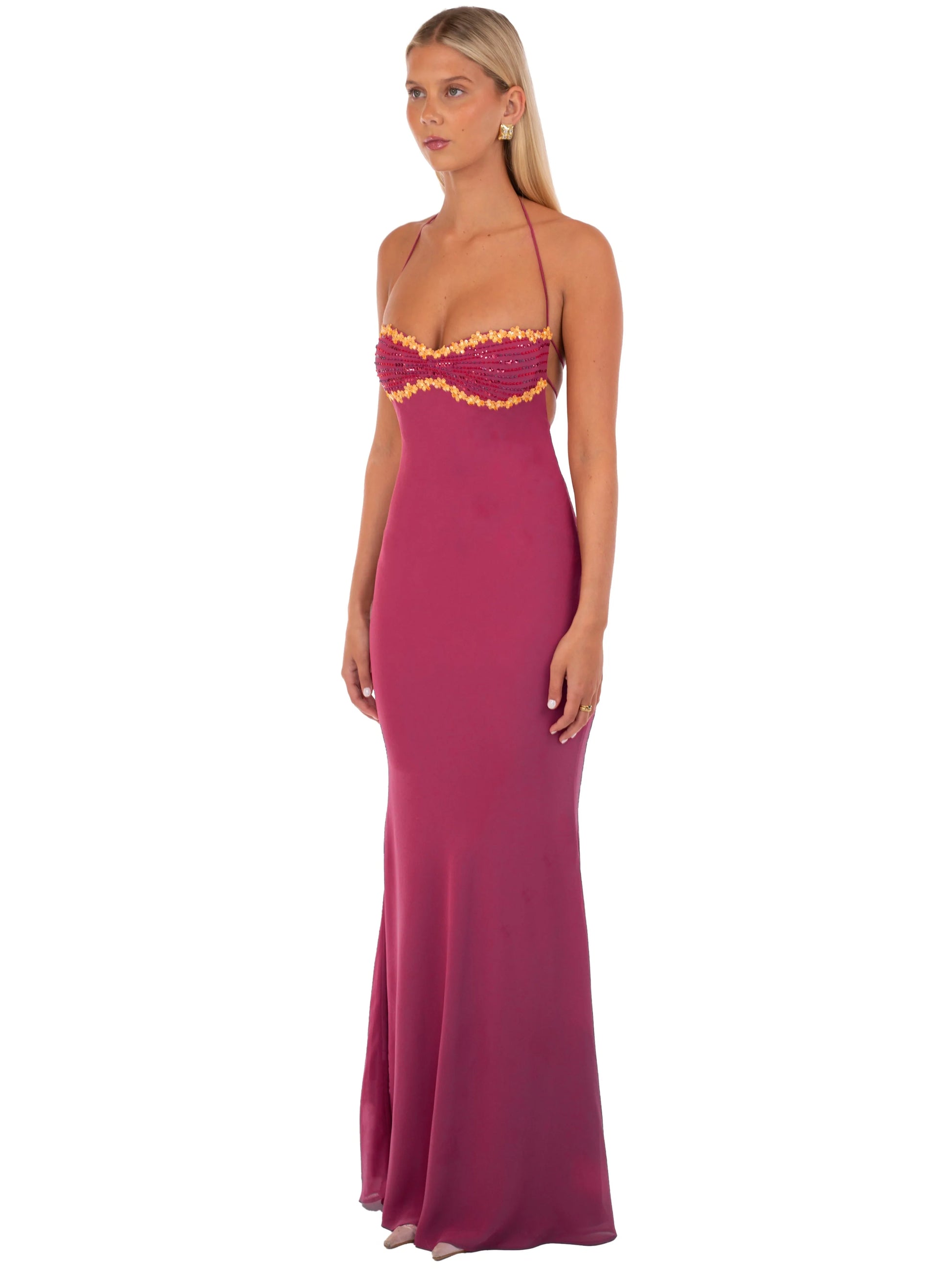 i am delilah maxi dress I am Delilah Delilah Maxi Dress Midnight Blue