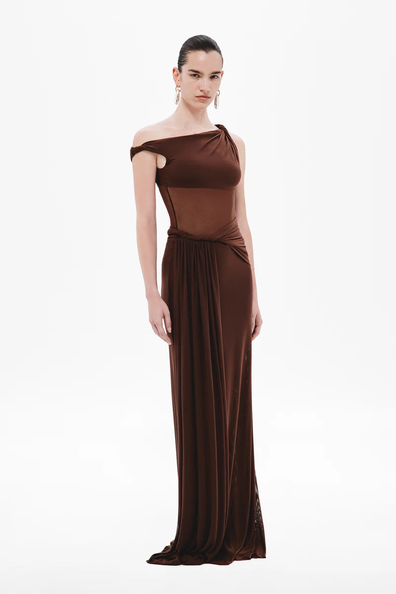 ESPRESSO SISAL MESH DRESS