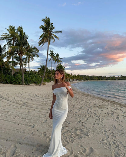 WHITE BETTINA GOWN