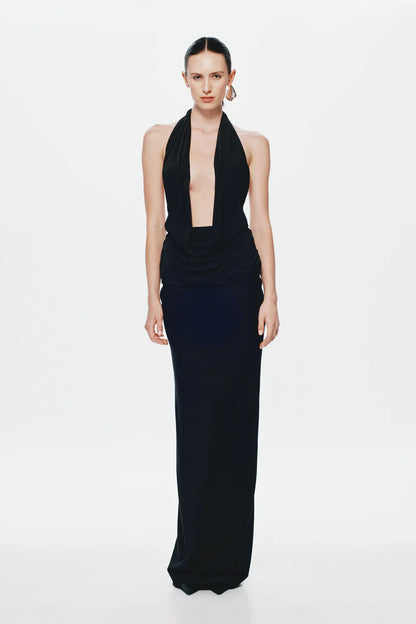 VANESSA JERSEY MAXI DRESS