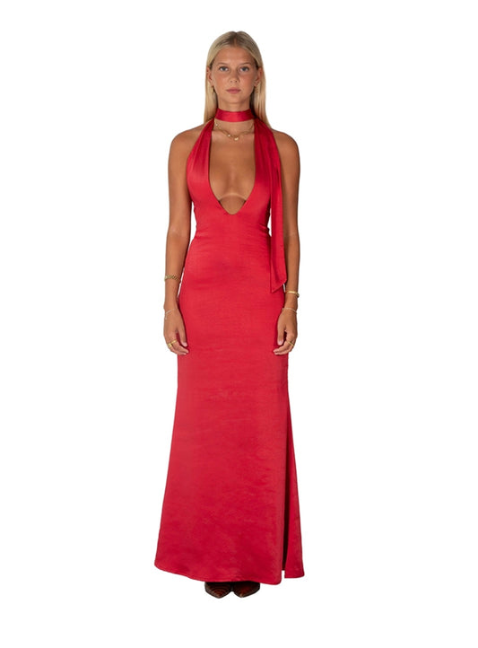 Herve Leger Red Sweetheart Gown – Aquino's Attire