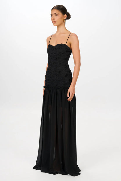 BLACK RENATA DRESS