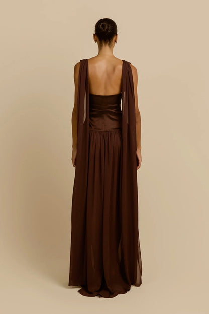 RAMONA DRESS COCOA