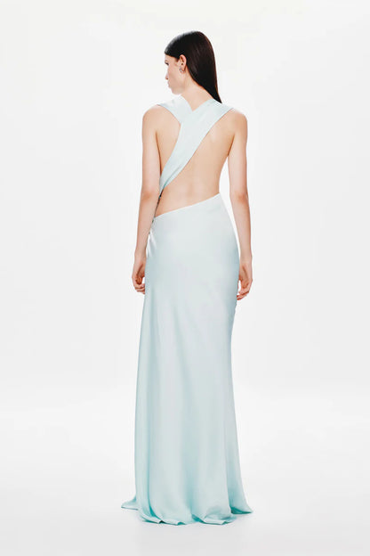 HARLOW SATIN DRESS