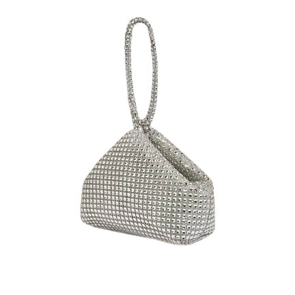 DIAMONTE BAG - SILVER